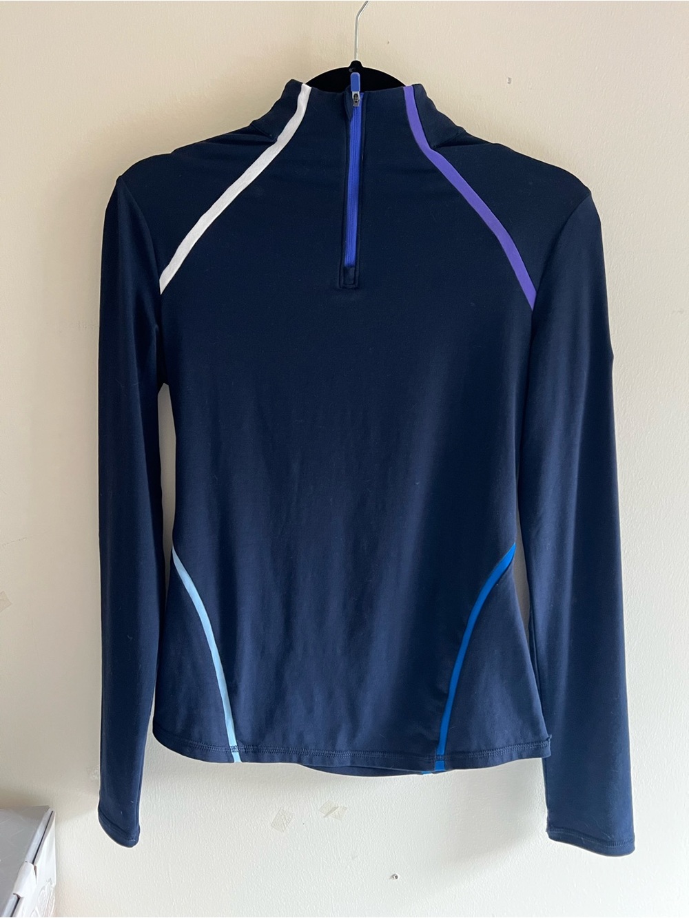 G/FORE Navy Long-Sleeve Quarter-Zip Golf Performance Top XS